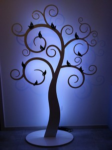 lampada arredamento in metallo