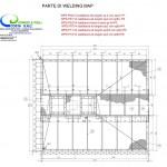 carpenteria metallica: esempio parte welding map