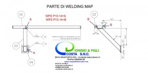 carpenteria metallica: welding map