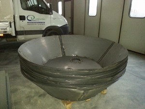 vasca carpenteria metallica industriale
